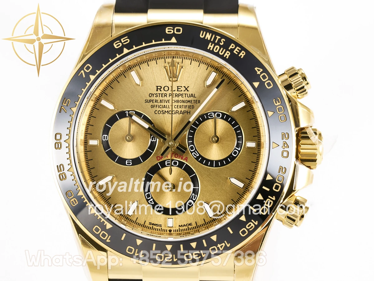 Rolex Daytona 126518 YG Clean Plus YG Dial on Oysterflex Strap DD4131 - Image 2