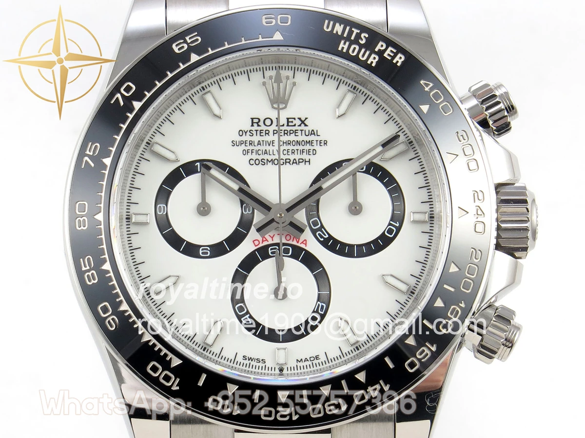 Rolex Daytona 126525 LN Le Mans QF on RG Bracelet JH4132 (Free Sprung) Weighted 175g - Image 2