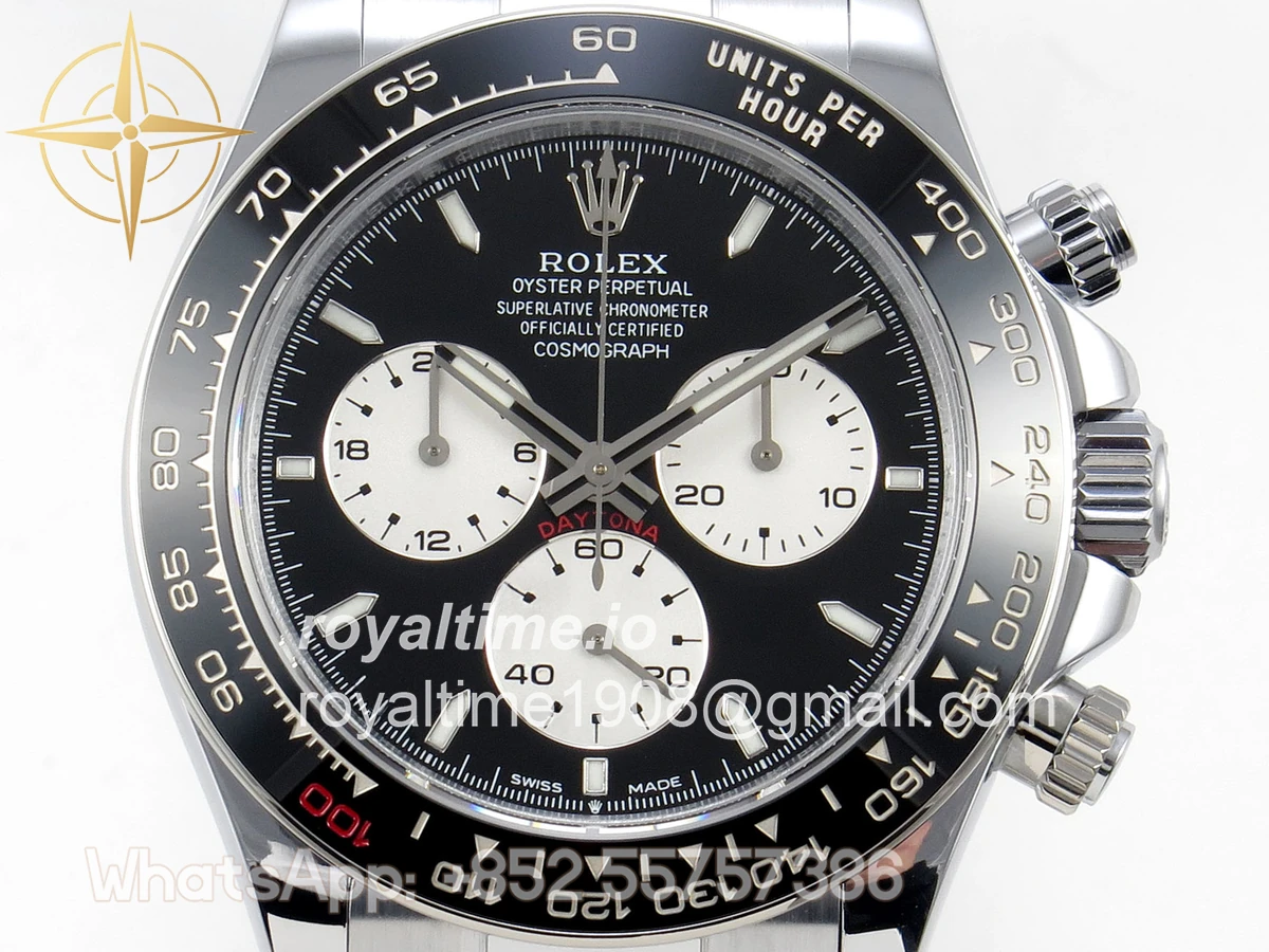 Rolex Daytona 126529 LN Le Mans QF on SS Bracelet JH4132 (Free Sprung) Weighted 175g - Image 2