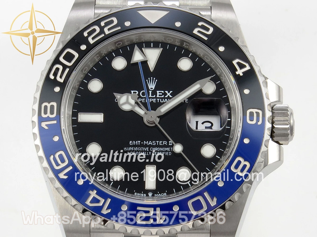 Rolex GMT-Master II 126710 BLNR 904L Steel RF on Jubilee Bracelet JH3285 (Free Sprung) - Image 2