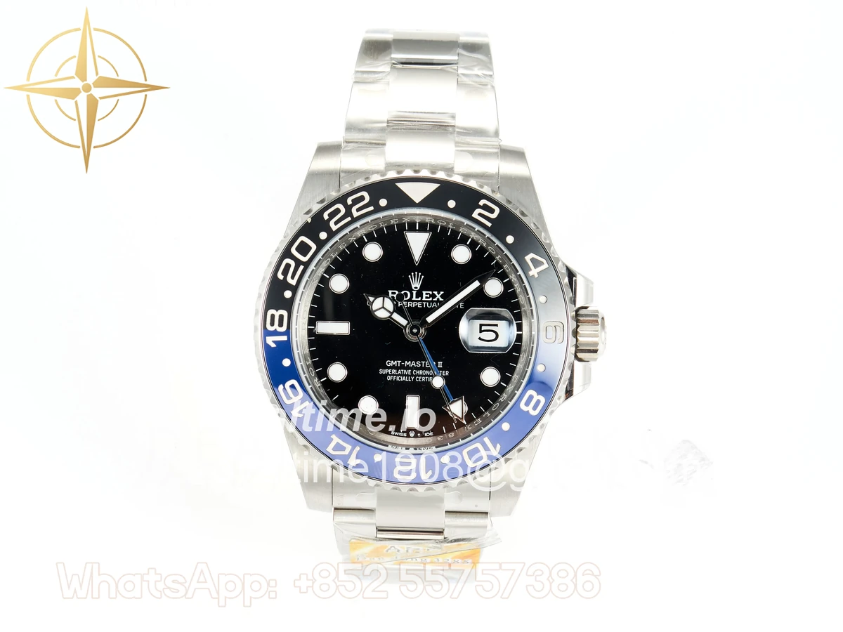 Rolex GMT-Master II 126710 BLNR Black/Blue Ceramic ARF on Oyster Bracelet DD3285 CHS V3 - Image 2