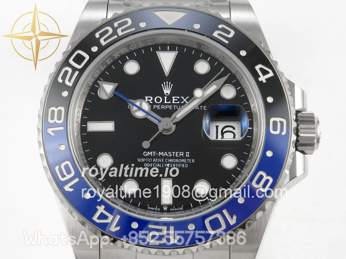 Rolex GMT-Master II 126710 BLNR Black/Blue Ceramic Clean Plus on Oyster Bracelet DD3285 - Image 2