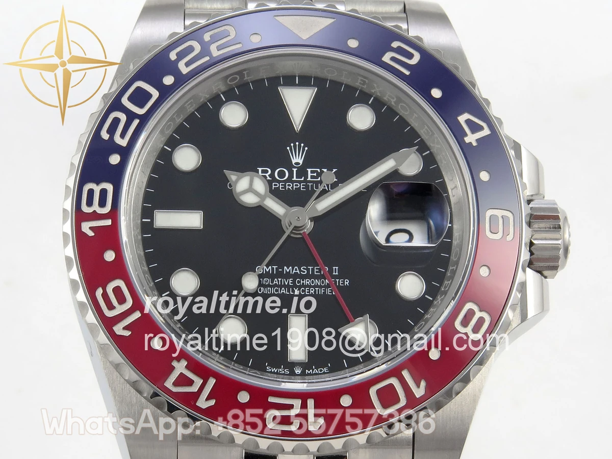 Rolex GMT-Master II 126710 BLRO 904L Steel ERF on Jubilee Bracelet JH3285 (Free Sprung) - Image 2