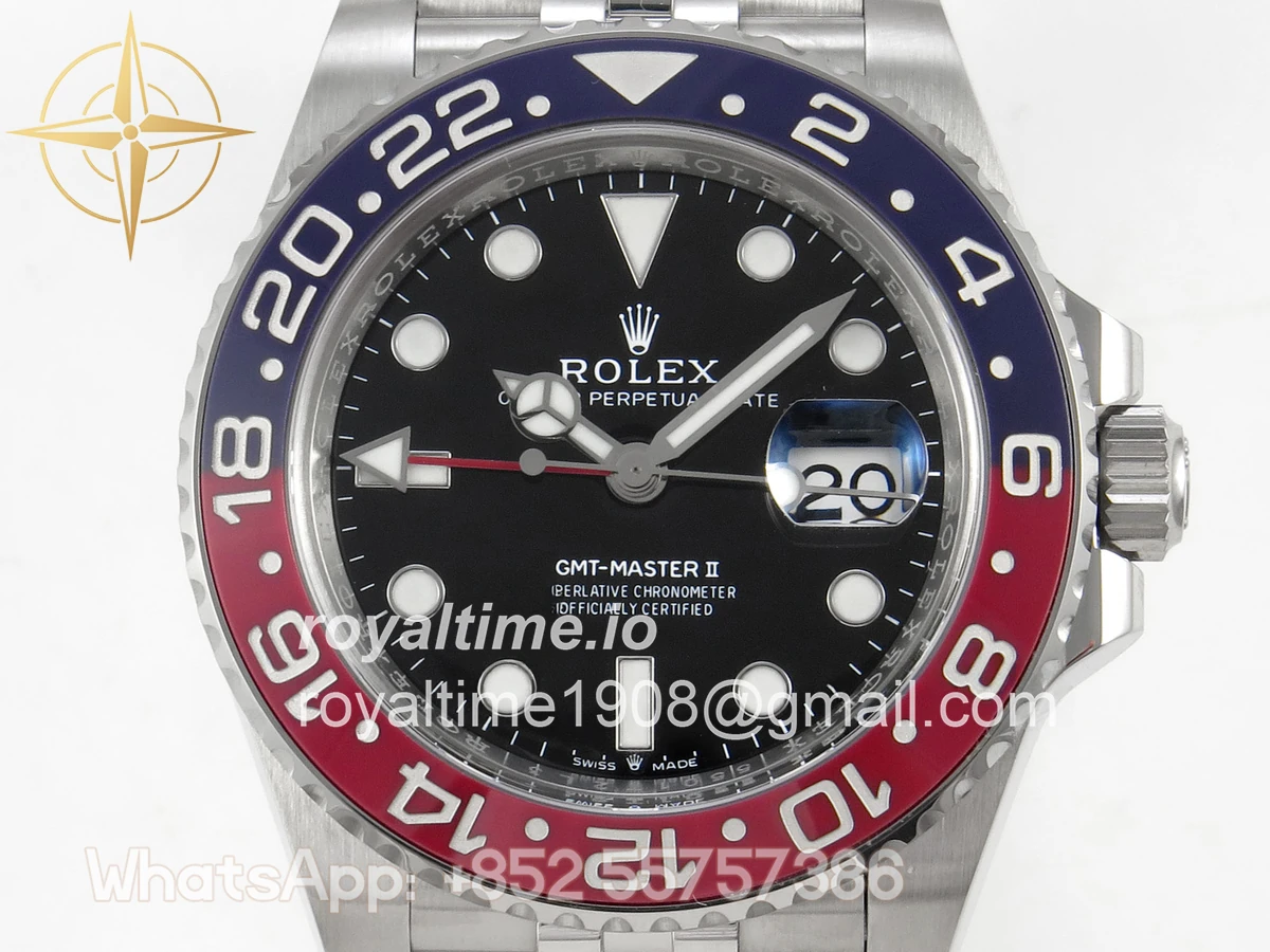 Rolex GMT-Master II 126710 Blue/Red Ceramic Clean Plus on Jubilee Bracelet DD3285 - Image 2