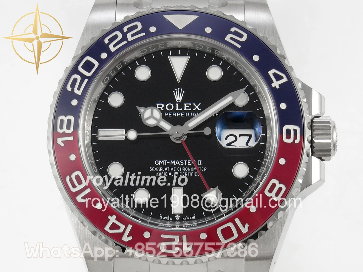 Rolex GMT-Master II 126710 Blue/Red Ceramic Clean Plus on Oyster Bracelet DD3285 - Image 2