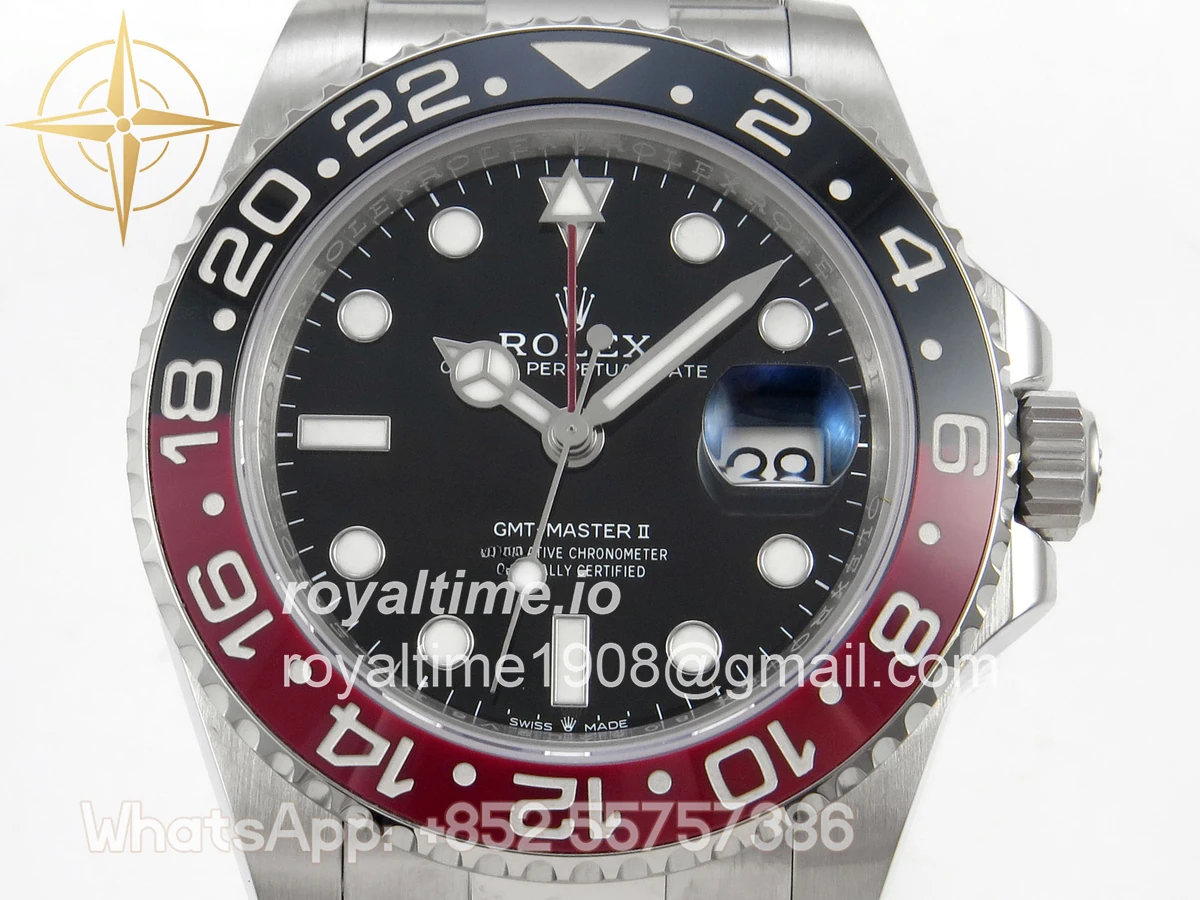 Rolex GMT-Master II 126710 Coke 904L Steel SCF on Oyster Bracelet SH3285 CHS - Image 2