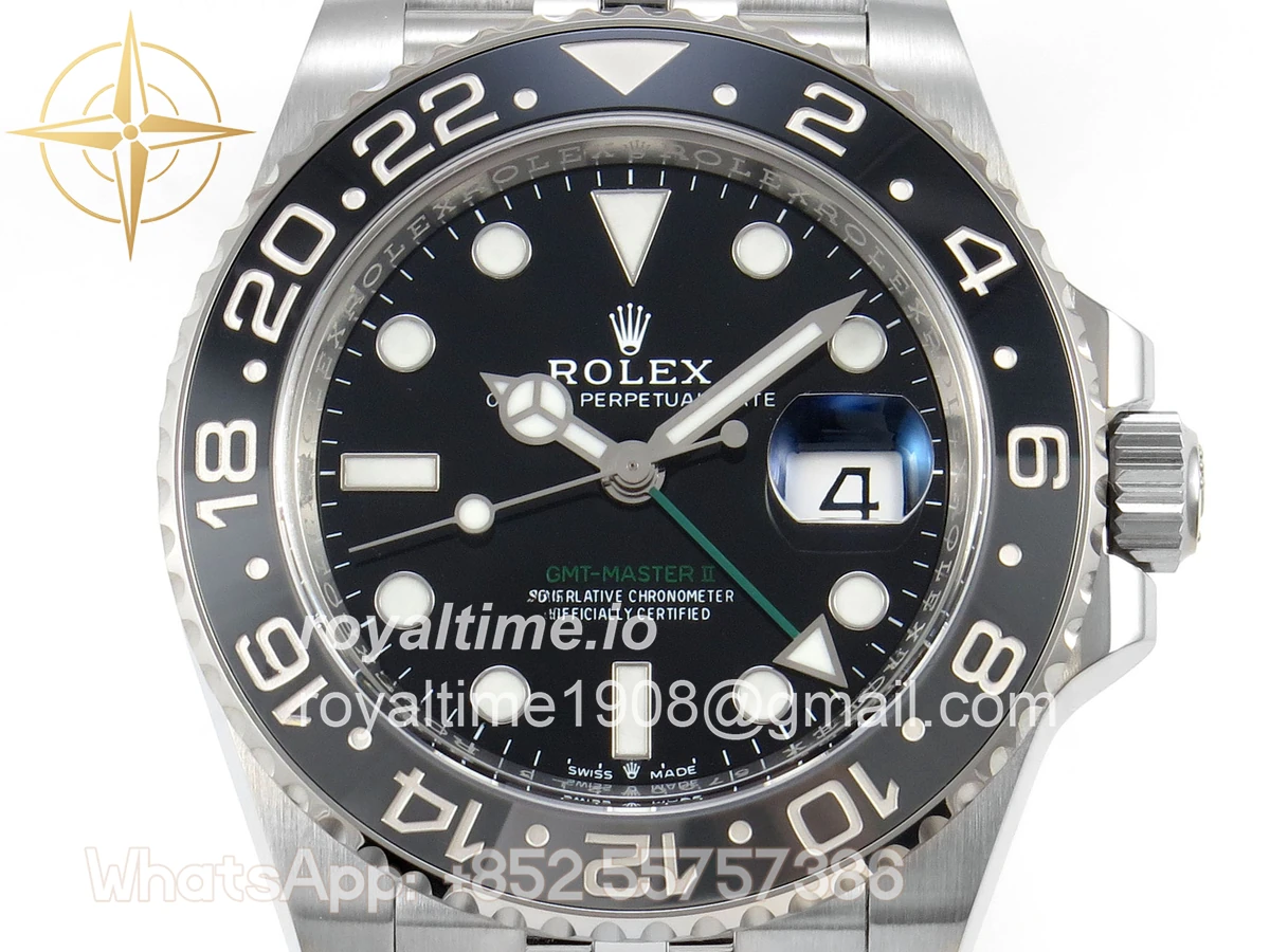 Rolex GMT-Master II 126710 GRNR 904L Steel Clean Plus on Jubilee Bracelet DD3285 - Image 2