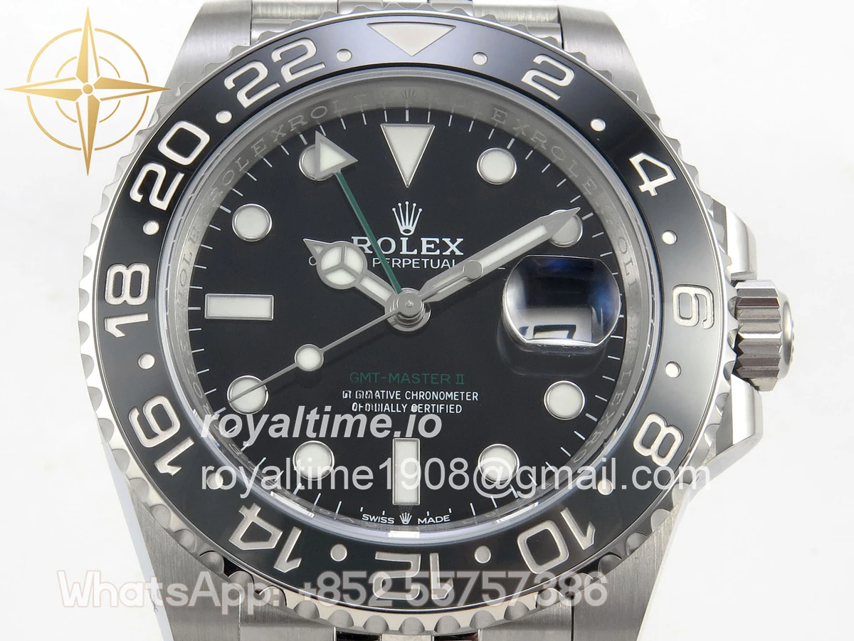 Rolex GMT-Master II 126710 GRNR 904L Steel ERF on Jubilee Bracelet JH3285 (Free Sprung) - Image 2