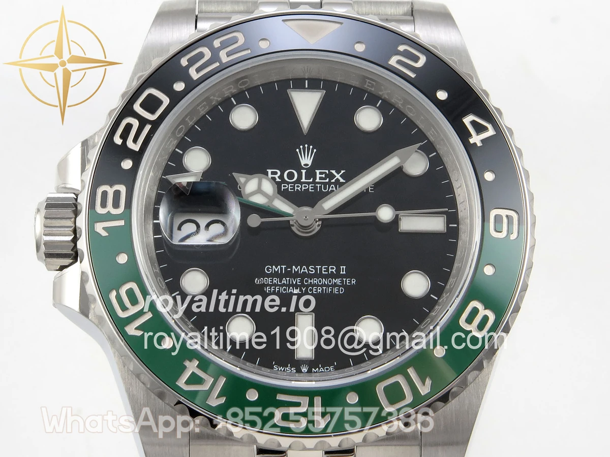 Rolex GMT-Master II 126720 VTNR 904L Steel ERF on Jubilee Bracelet JH3285 (Free Sprung) - Image 2