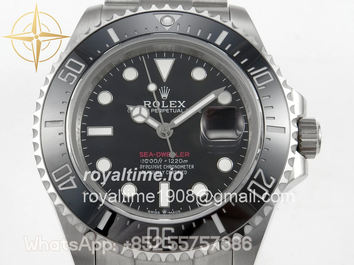 Rolex Sea-Dweller 126600 QF 904L SS Case and Bracelet QF3235 - Image 2
