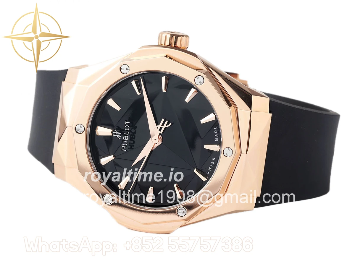 Hublot Classic Fusion Orlinski King Gold 40mm Black Dial - Image 2