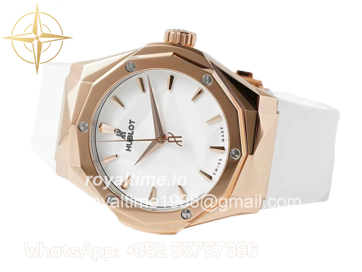 Hublot Classic Fusion Orlinski King Gold 40mm White Dial - Image 2