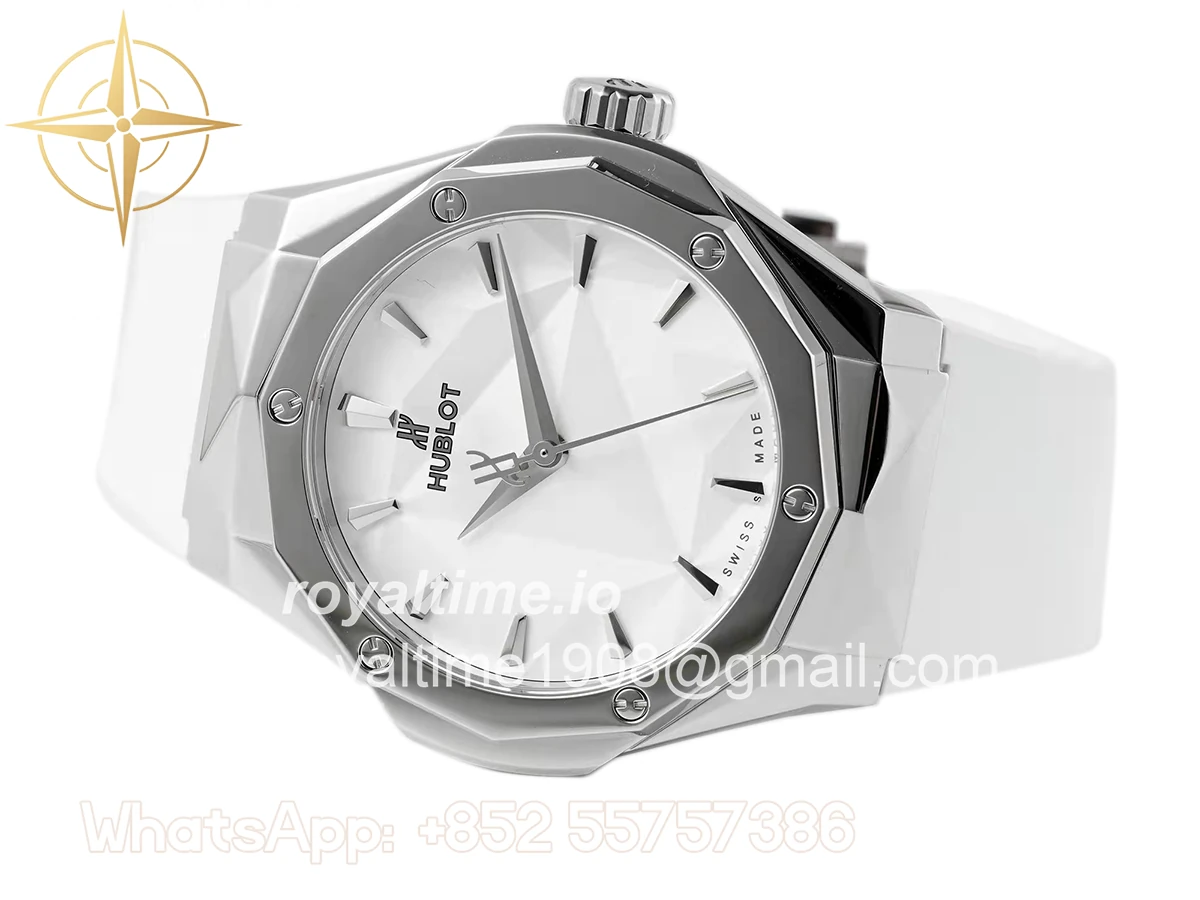 Hublot Classic Fusion Orlinski Titanium 40mm White Dial - Image 2