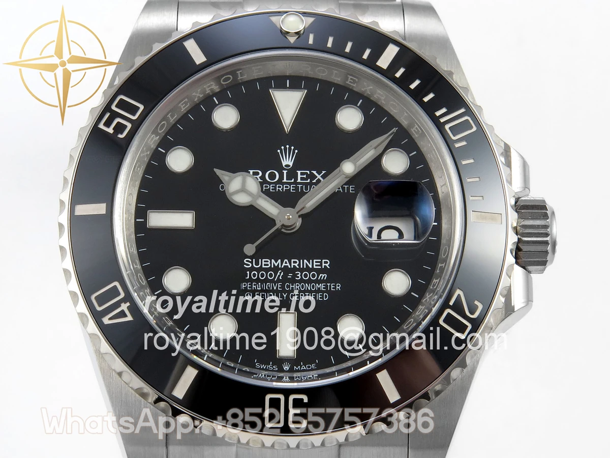 Rolex Submariner 41mm 126610 LN Black SCF 904L SS Case and Bracelet DD3235 - Image 2