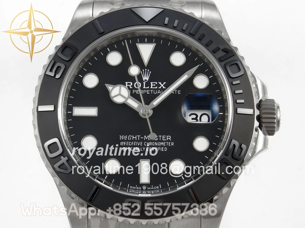 Rolex Yacht-Master 226627 Titanium Clean Plus Black Dial on Titanium Bracelet DD3235 - Image 2