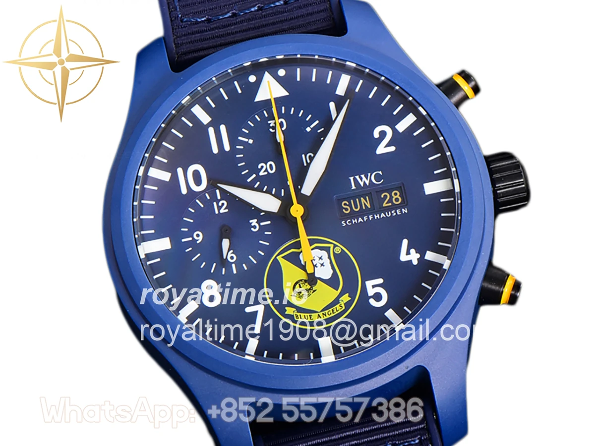 IWC Pilot’s Watch Chronograph Edition “Blue Angels” IW389109 - Image 2