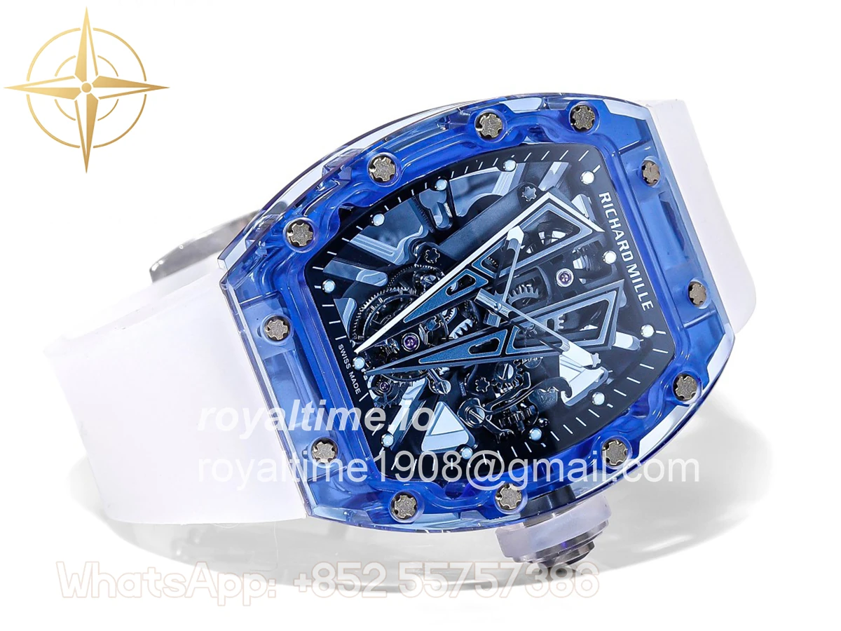 Richard Mille RM 027-01 Tourbillon Blue Sapphire - Image 2