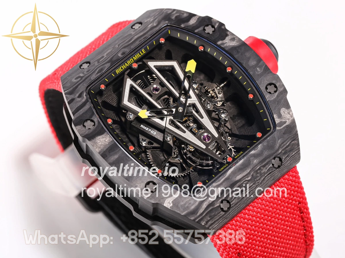 Richard Mille RM 027-03 Tourbillon Rafael Nadal NTPT Carbon - Image 3