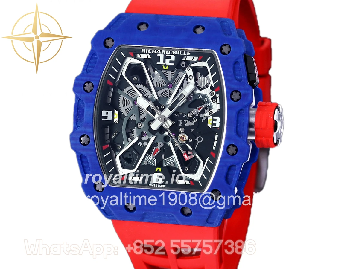Richard Mille RM 035-03 Rafael Nadal Automatic -TPT Blue - Image 3