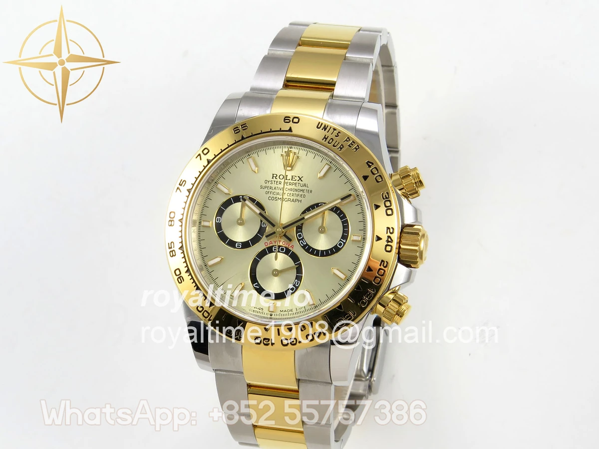 Rolex Daytona 126503 SS/YG UFO YG Dial on SS/YG Bracelet UF4131 (Free Sprung) - Image 3