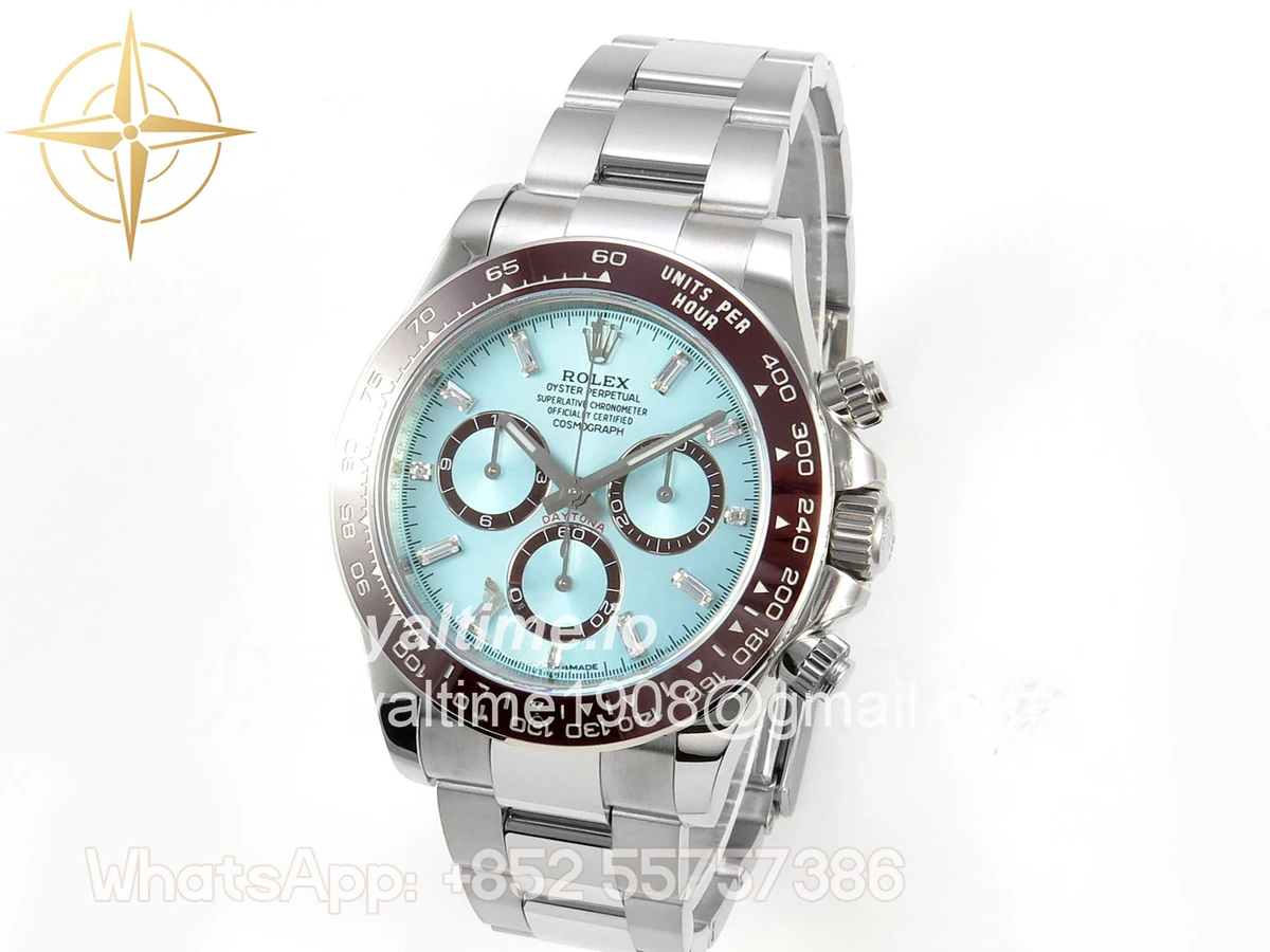Rolex Daytona 126506 UFO Ice Blue Crystal Dial on Bracelet UF4131 (Free Sprung) - Image 3