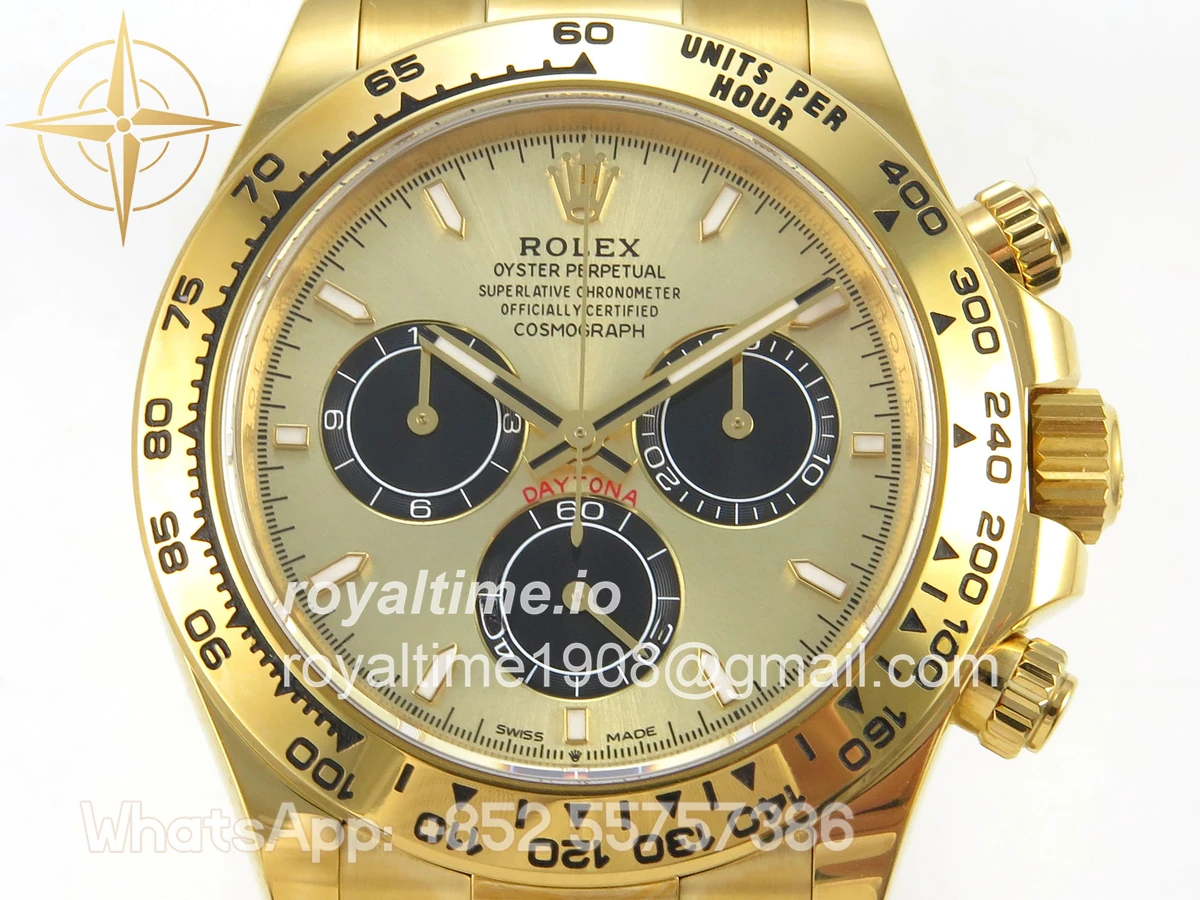 Rolex Daytona 126508 YG Clean Plus YG Dial on Oysterflex Strap DD4131 - Image 3
