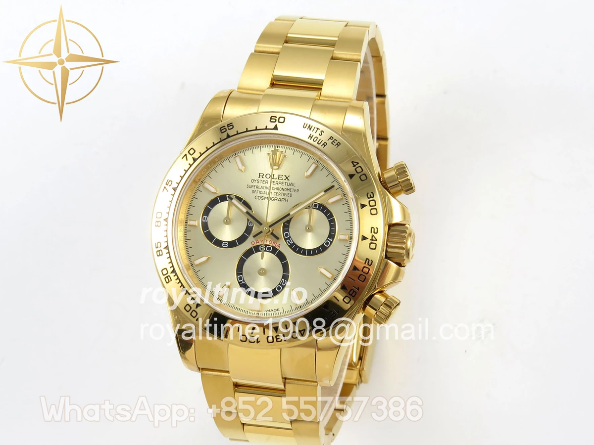 Rolex Daytona 126508 YG UFO YG Dial on YG Bracelet UF4131 (Free Sprung) - Image 3
