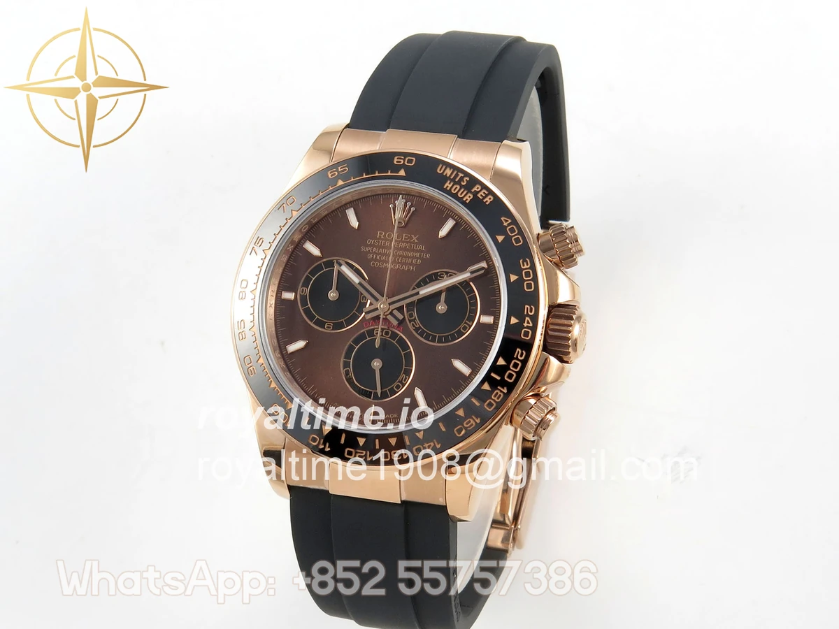 Rolex Daytona 126515 UFO Chocolate Dial on Oysterflex Strap UF4131 - Image 3