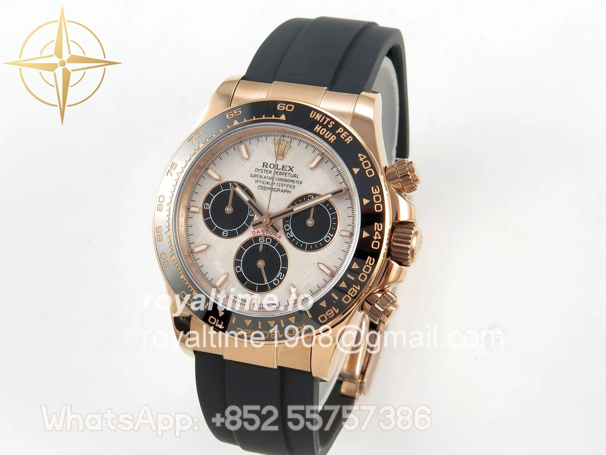 Rolex Daytona 126515 UFO Meteorite Stick Dial on Oysterflex Strap UF4131 - Image 3