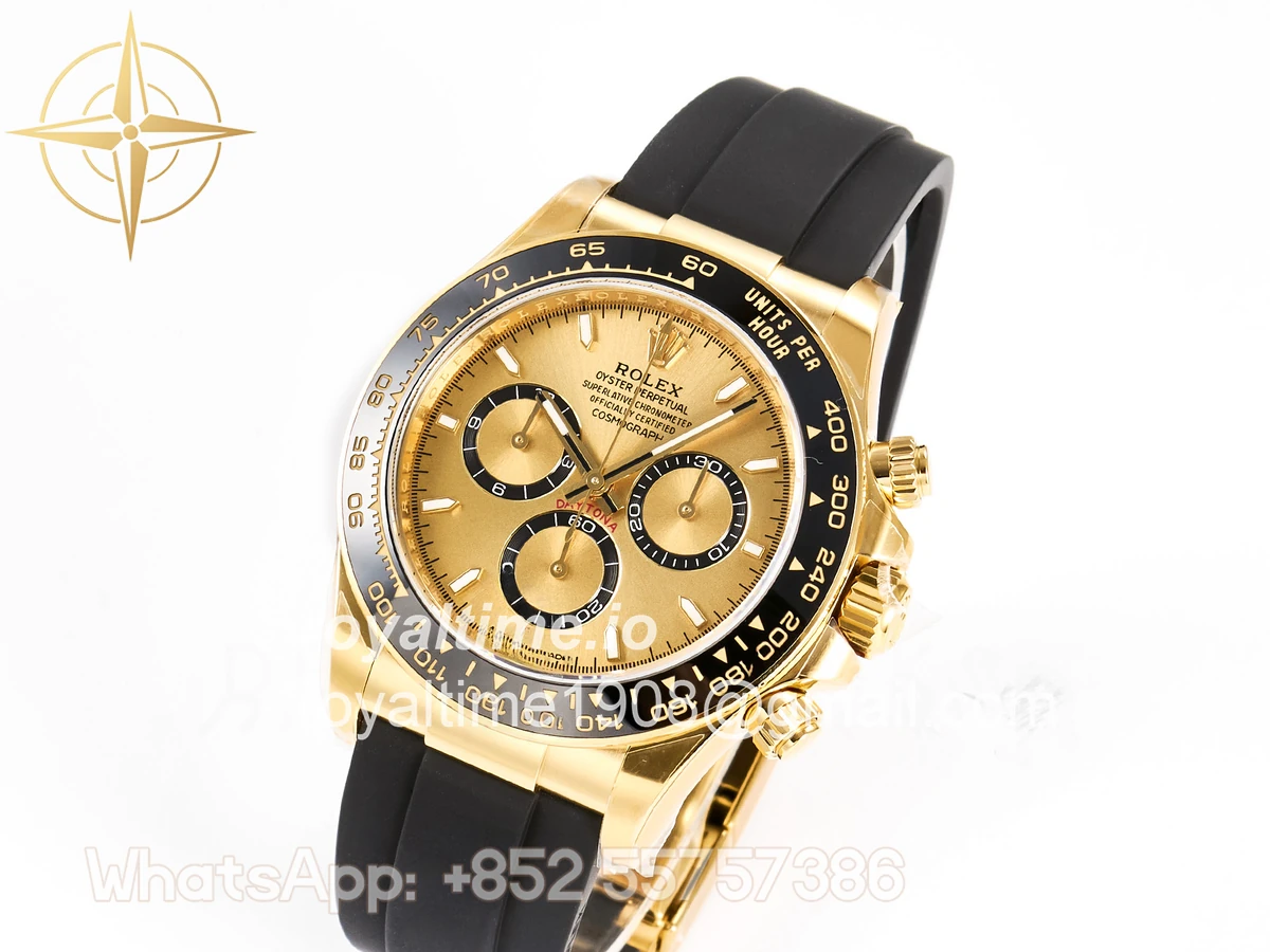 Rolex Daytona 126518 YG Clean Plus YG Dial on Oysterflex Strap DD4131 - Image 3