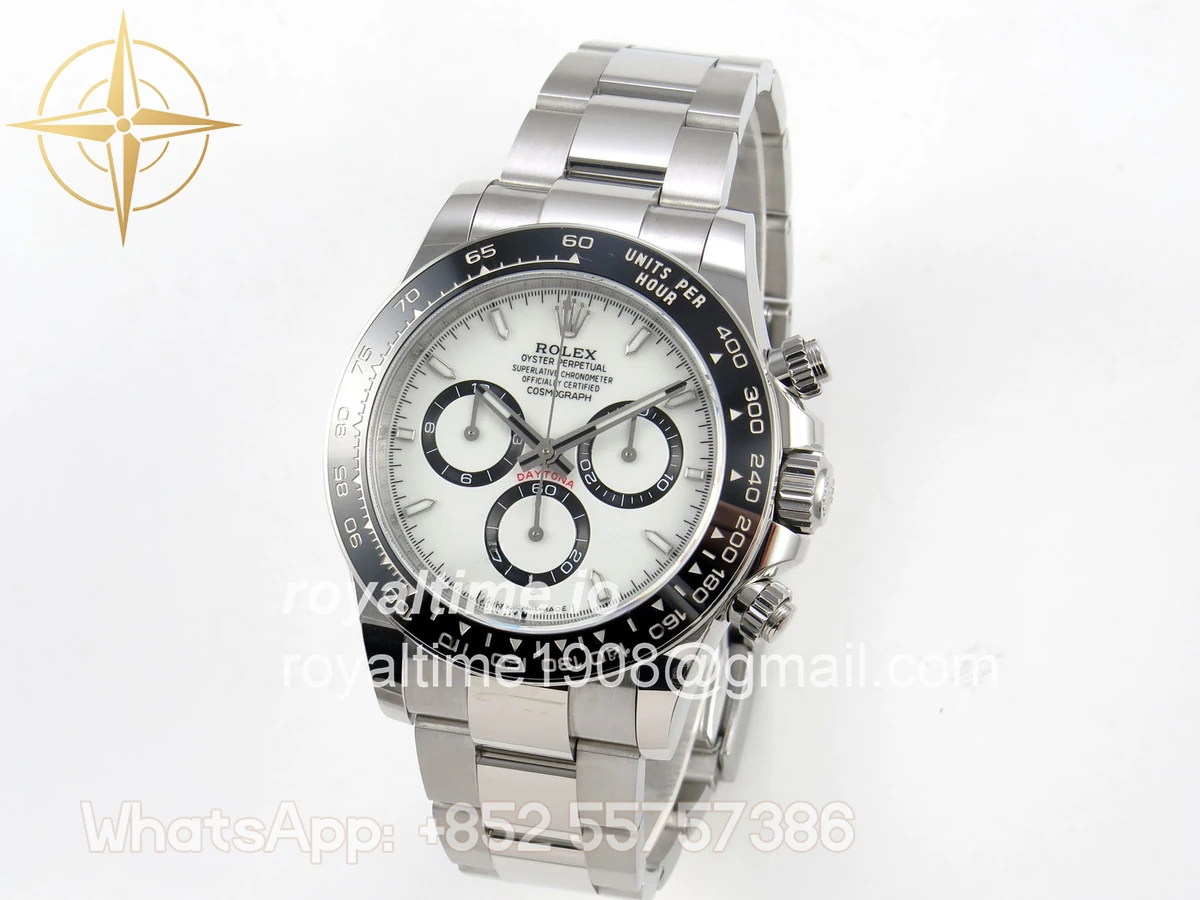 Rolex Daytona 126525 LN Le Mans QF on RG Bracelet JH4132 (Free Sprung) Weighted 175g - Image 3