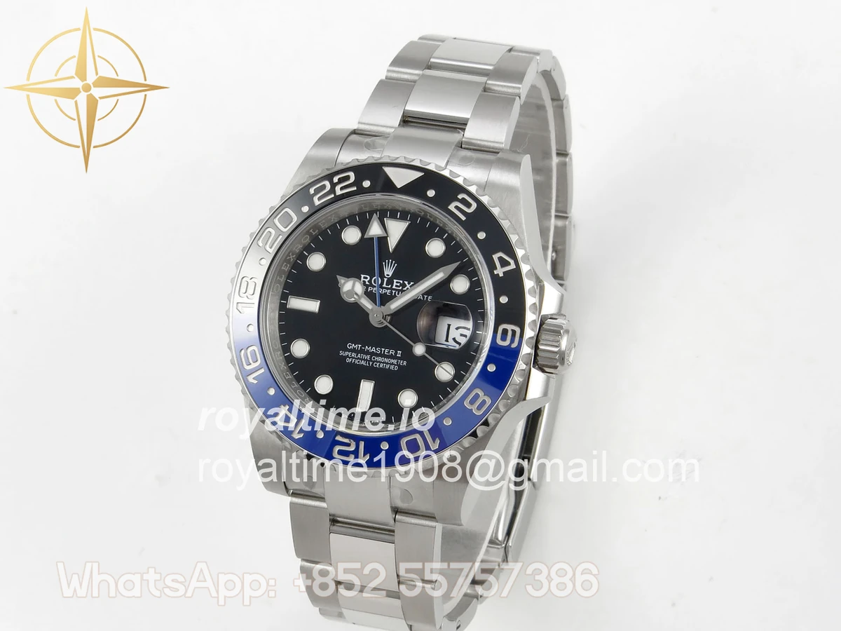 Rolex GMT-Master II 126710 BLNR 904L Steel RF on Oyster Bracelet JH3285 - Image 3