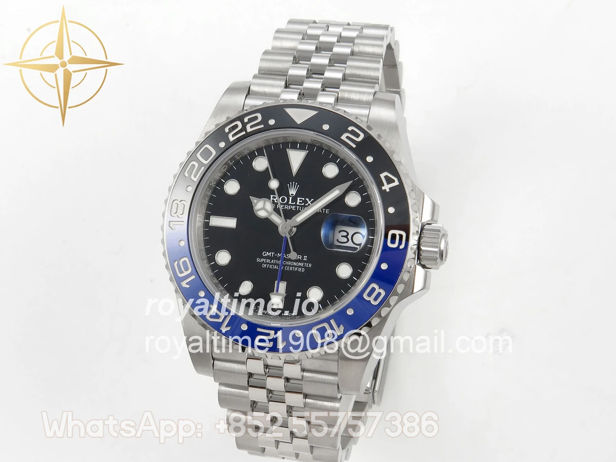 Rolex GMT-Master II 126710 BLNR 904L Steel SCF Black Dial on Jubilee Bracelet SH3285 CHS - Image 3