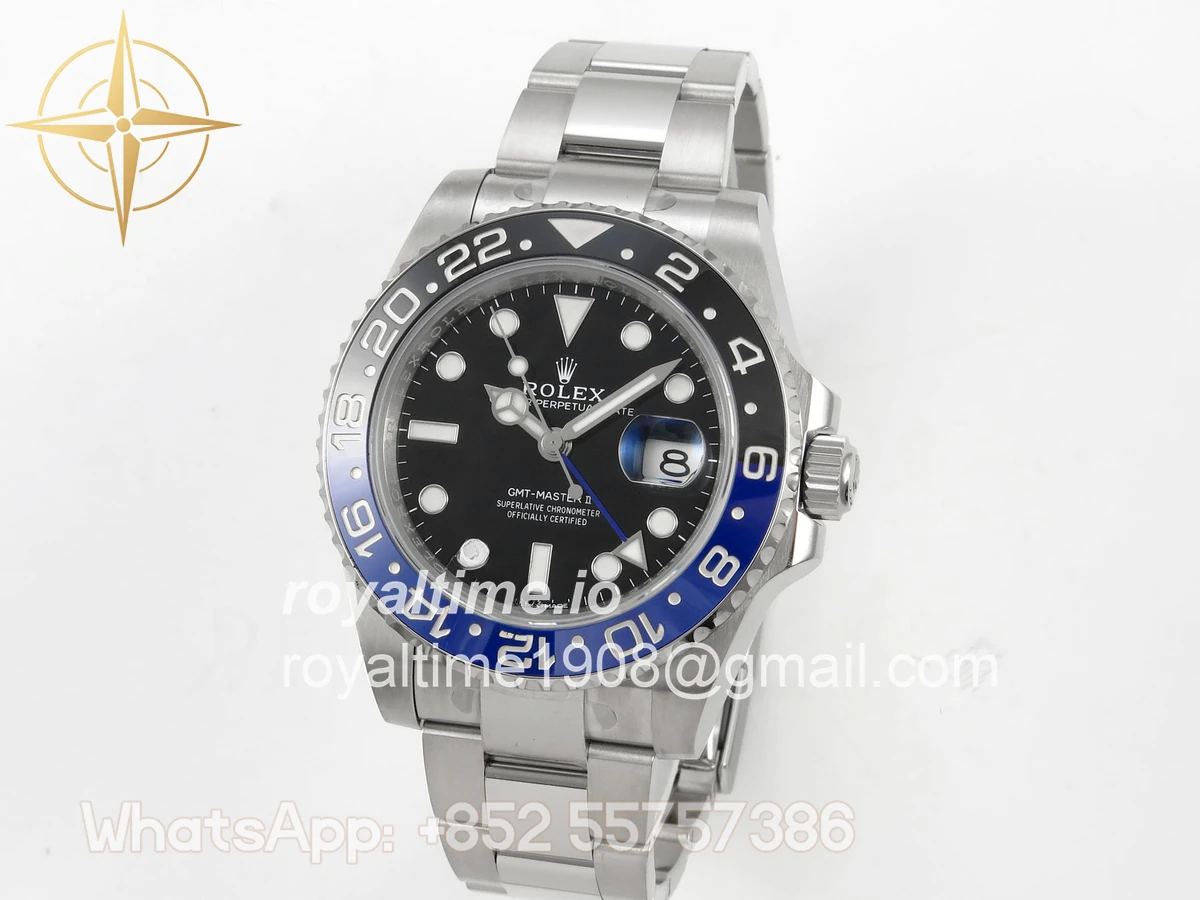 Rolex GMT-Master II 126710 BLNR 904L Steel SCF Black Dial on Oyster Bracelet SH3285 CHS - Image 3