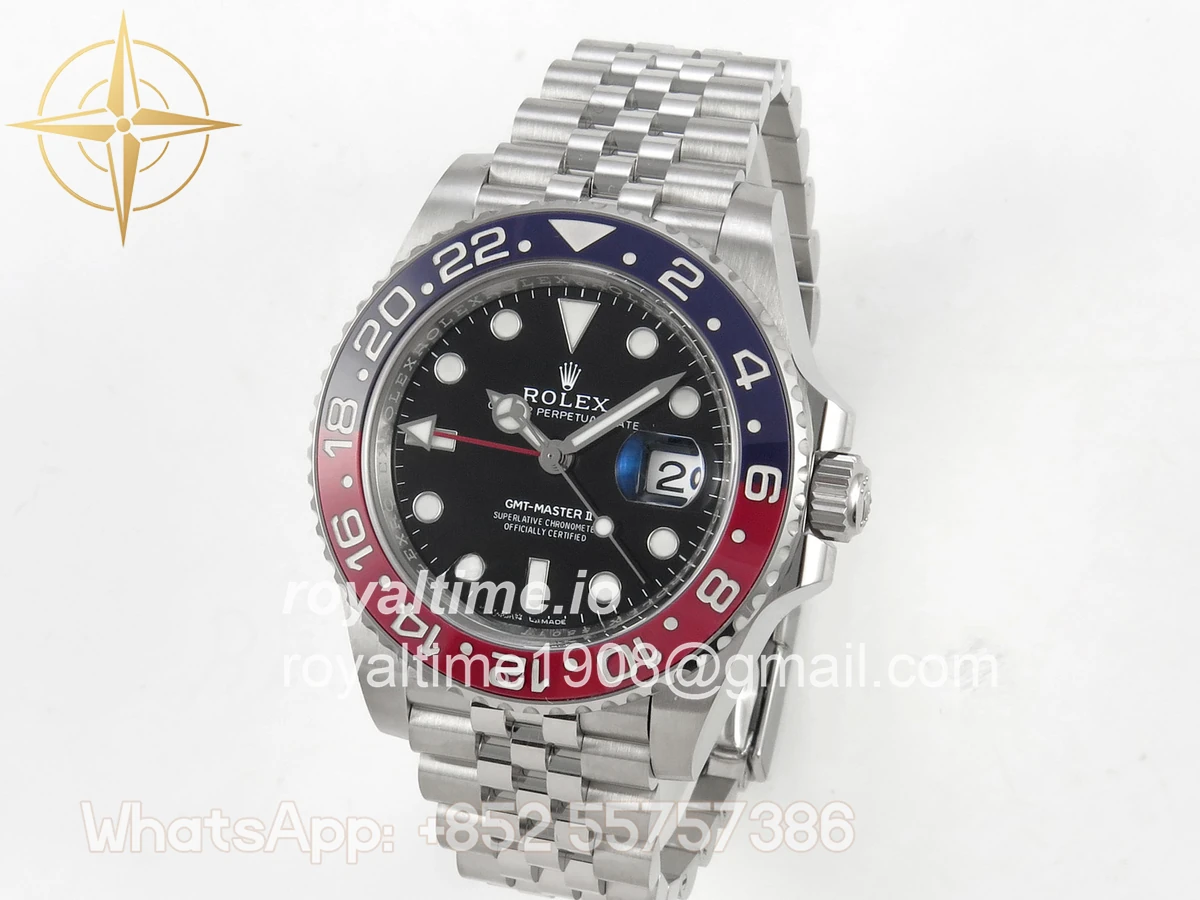 Rolex GMT-Master II 126710 Blue/Red Ceramic Clean Plus on Jubilee Bracelet DD3285 - Image 3