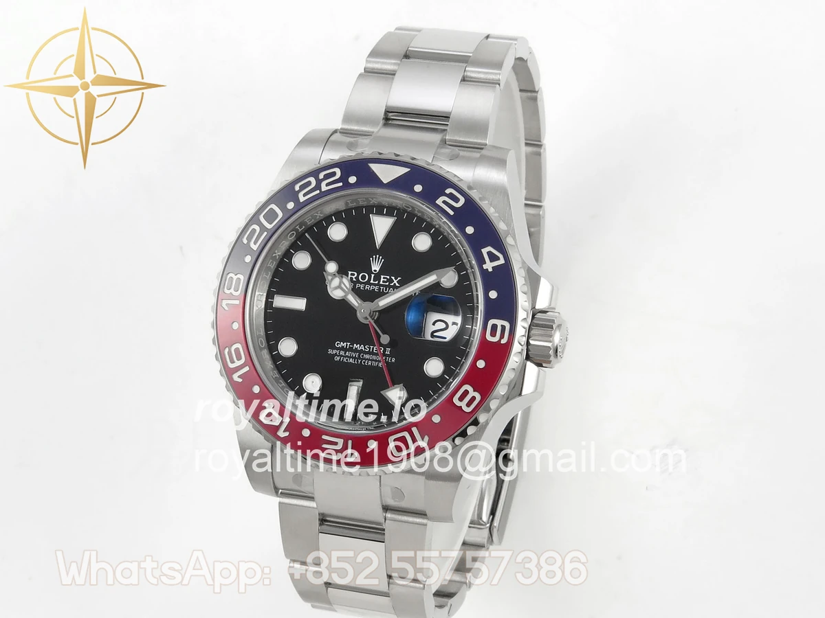 Rolex GMT-Master II 126710 Blue/Red Ceramic Clean Plus on Oyster Bracelet DD3285 - Image 3