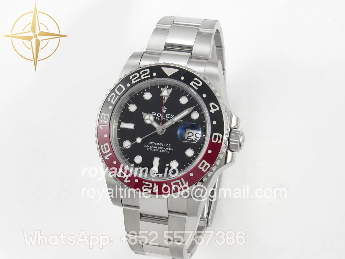 Rolex GMT-Master II 126710 Coke 904L Steel SCF on Oyster Bracelet SH3285 CHS - Image 3