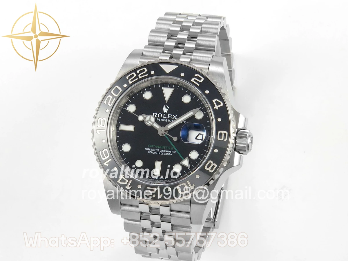 Rolex GMT-Master II 126710 GRNR 904L Steel Clean Plus on Jubilee Bracelet DD3285 - Image 3