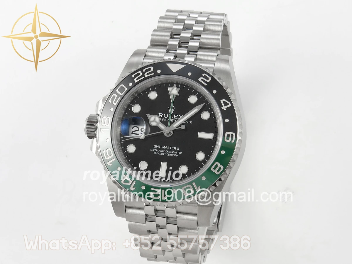 Rolex GMT-Master II 126720 VTNR 904L Steel SCF Black Dial on Oyster Bracelet SH3285 CHS - Image 3
