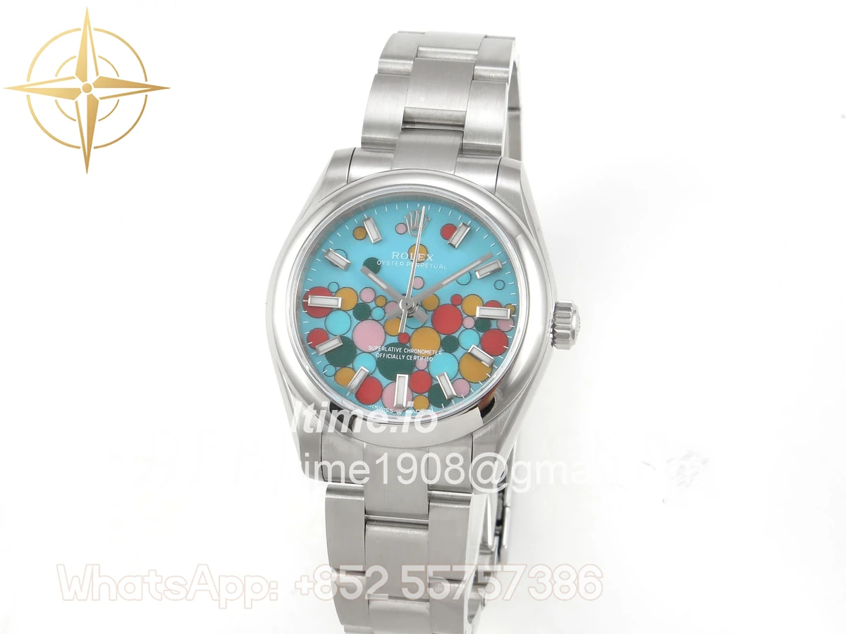 Rolex Oyster Perpetual 31mm 277200 DIWF Celebration Dial on SS Bracelet A2232 - Image 3