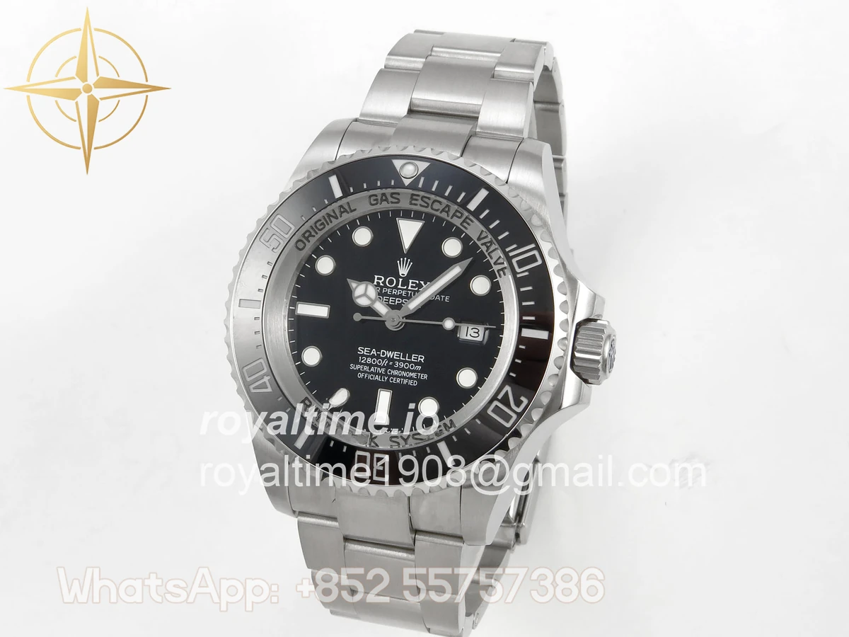 Rolex Sea-Dweller DEEPSEA 126660 QF 904L SS Case and Bracelet QF3235 - Image 3