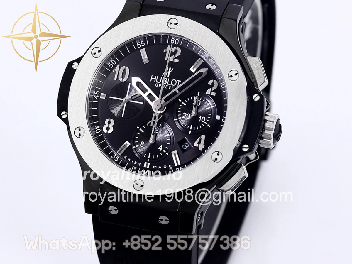 Hublot Big Bang Chronograph Ice Bang Ceramic Numerals Marker - Image 3