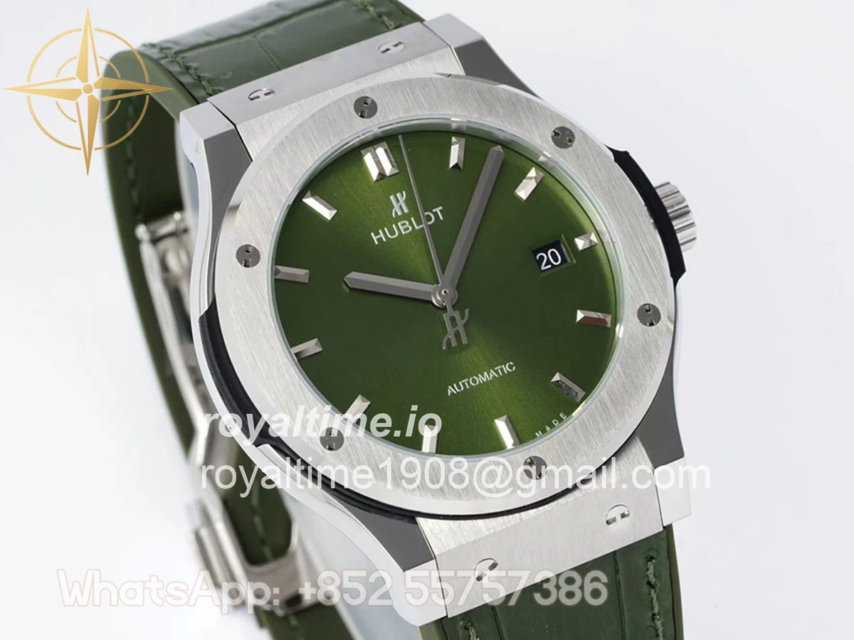 Hublot Classic Fusion Automatic 42mm Green Dial - Image 3