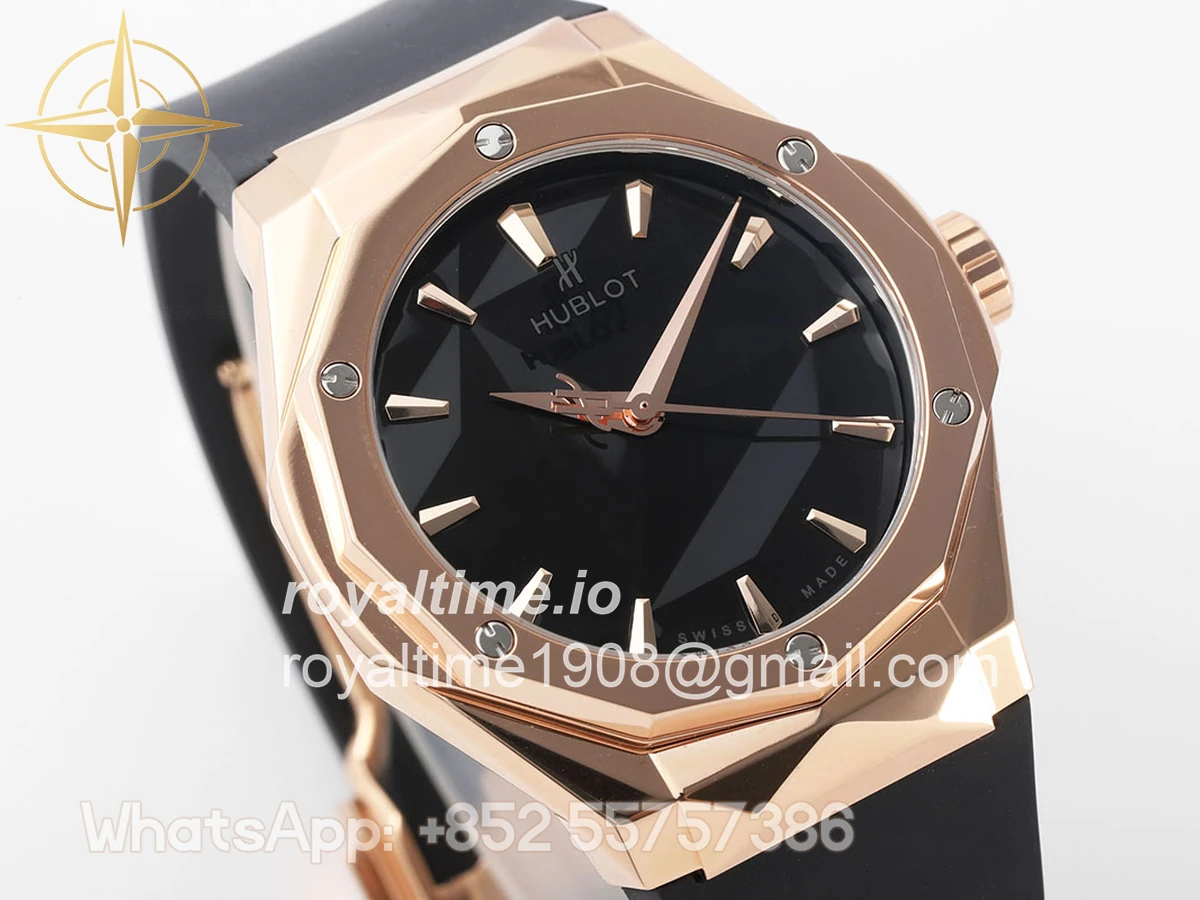 Hublot Classic Fusion Orlinski King Gold 40mm Black Dial - Image 3