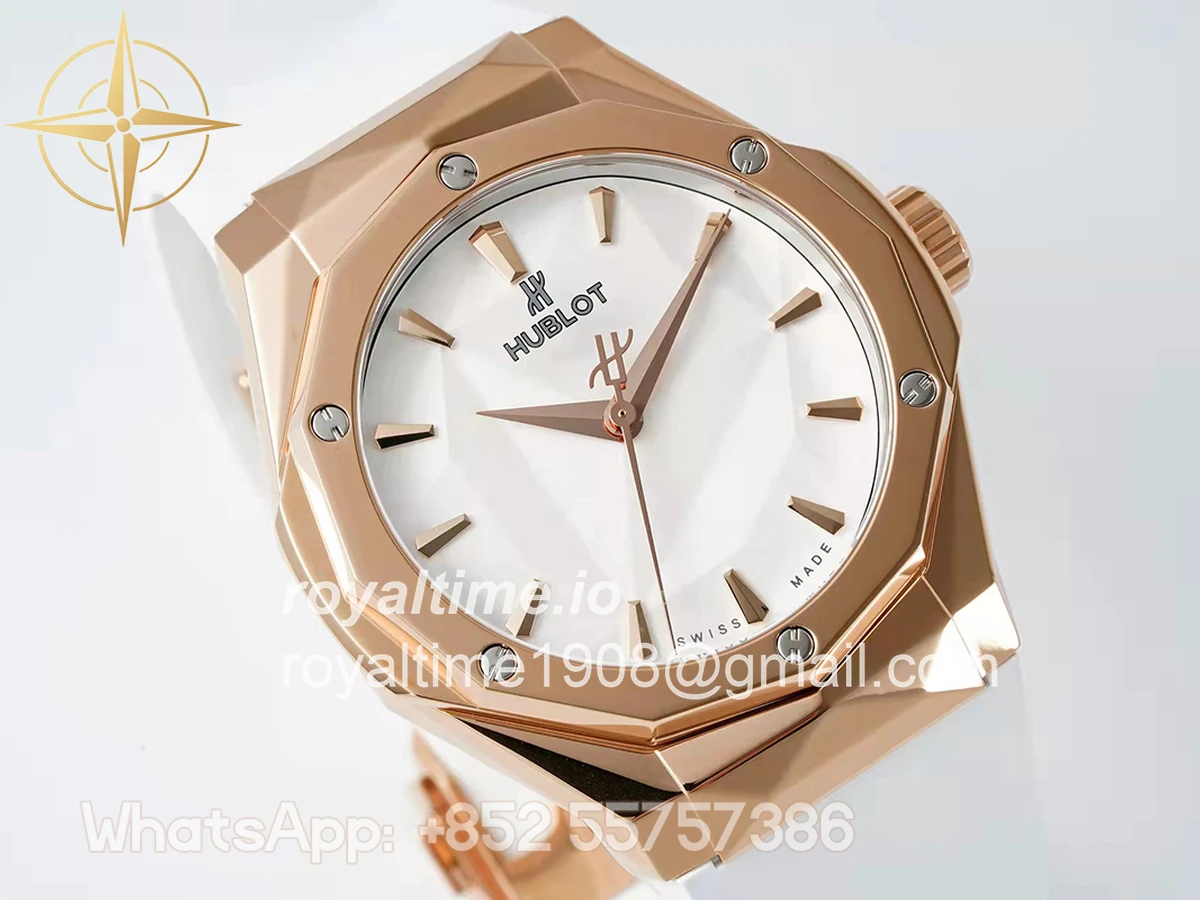 Hublot Classic Fusion Orlinski King Gold 40mm White Dial - Image 3