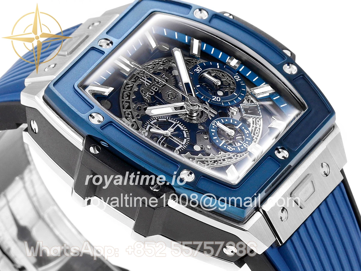 Hublot Spirit of Big Bang Titanium Blue Ceramic 42mm - Image 3