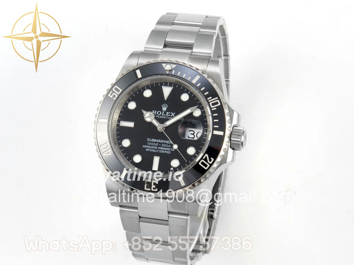 Rolex Submariner 41mm 126610 LN QF Black Dial on SS Bracelet QF3235 - Image 3