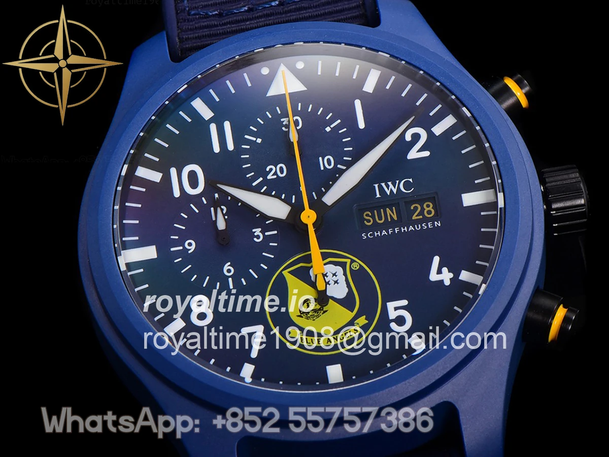 IWC Pilot’s Watch Chronograph Edition “Blue Angels” IW389109 - Image 3