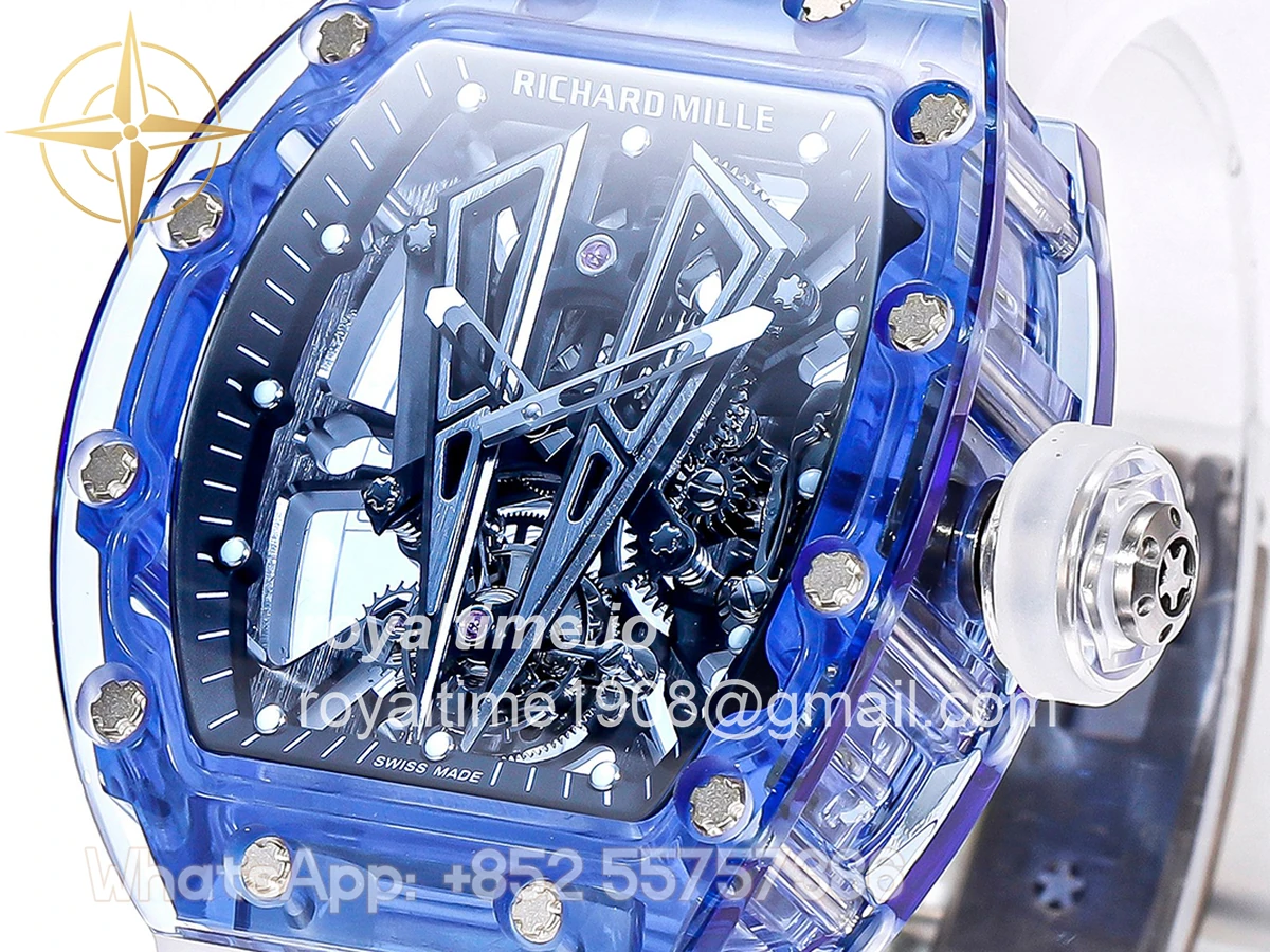 Richard Mille RM 027-01 Tourbillon Blue Sapphire - Image 3