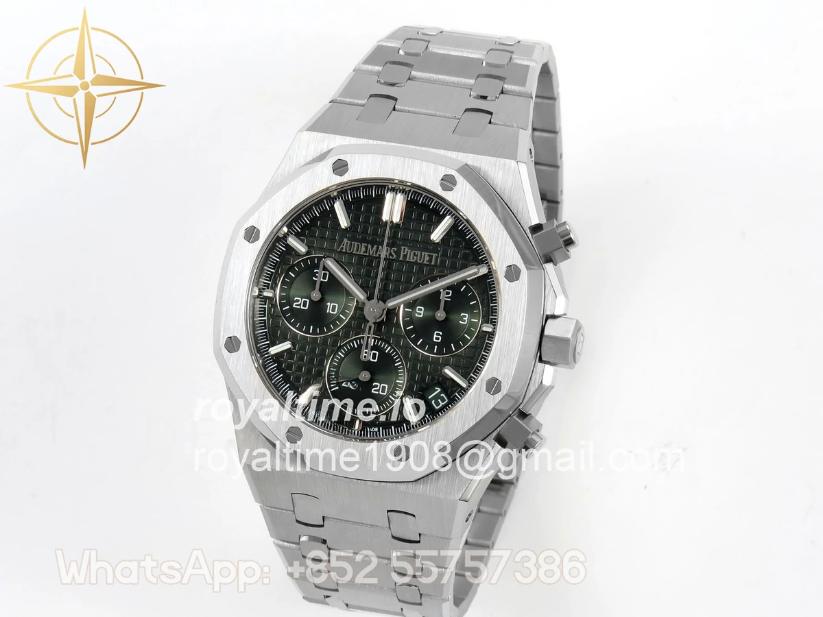 Audemars Piguet Royal Oak Chrono 26240 SS DDSF Black Dial on SS Bracelet DD4401 - Image 3